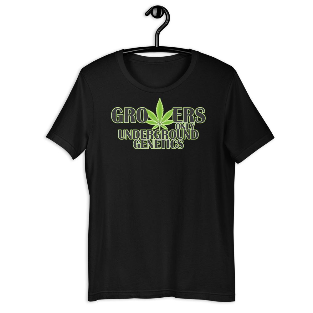 Growers Only Underground Short-Sleeve Unisex T-Shirt - Image 2
