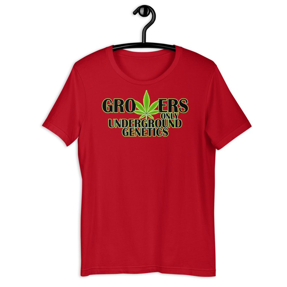 Growers Only Underground Short-Sleeve Unisex T-Shirt - Image 3