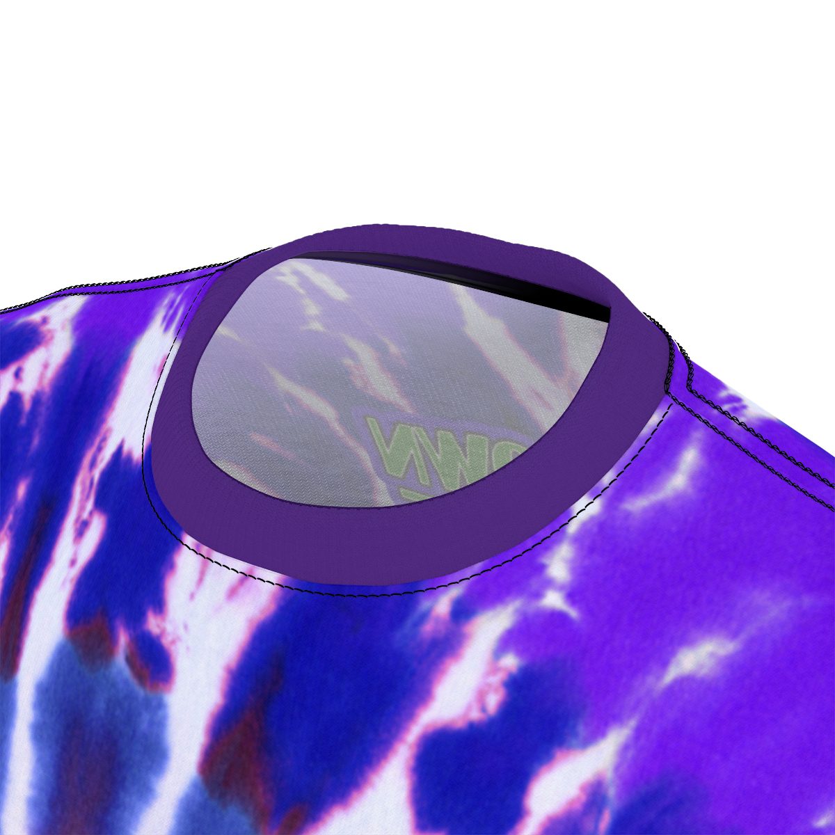 GROWERS PURPLE & BLUE TIE DYE T-SHIRT - Image 7