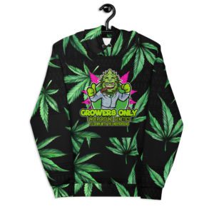 Newest Growers Logo AOP Hoodie