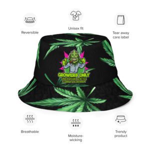 New Growers Reversible bucket hat