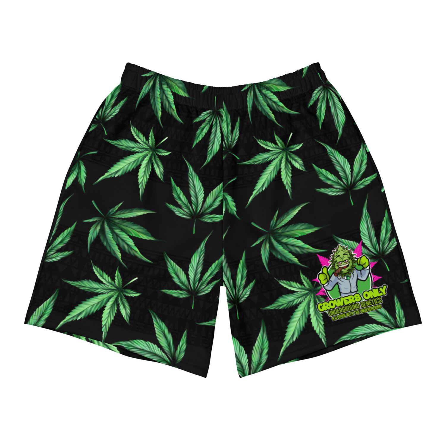 New Growers All-Over Print Unisex Athletic Long Shorts