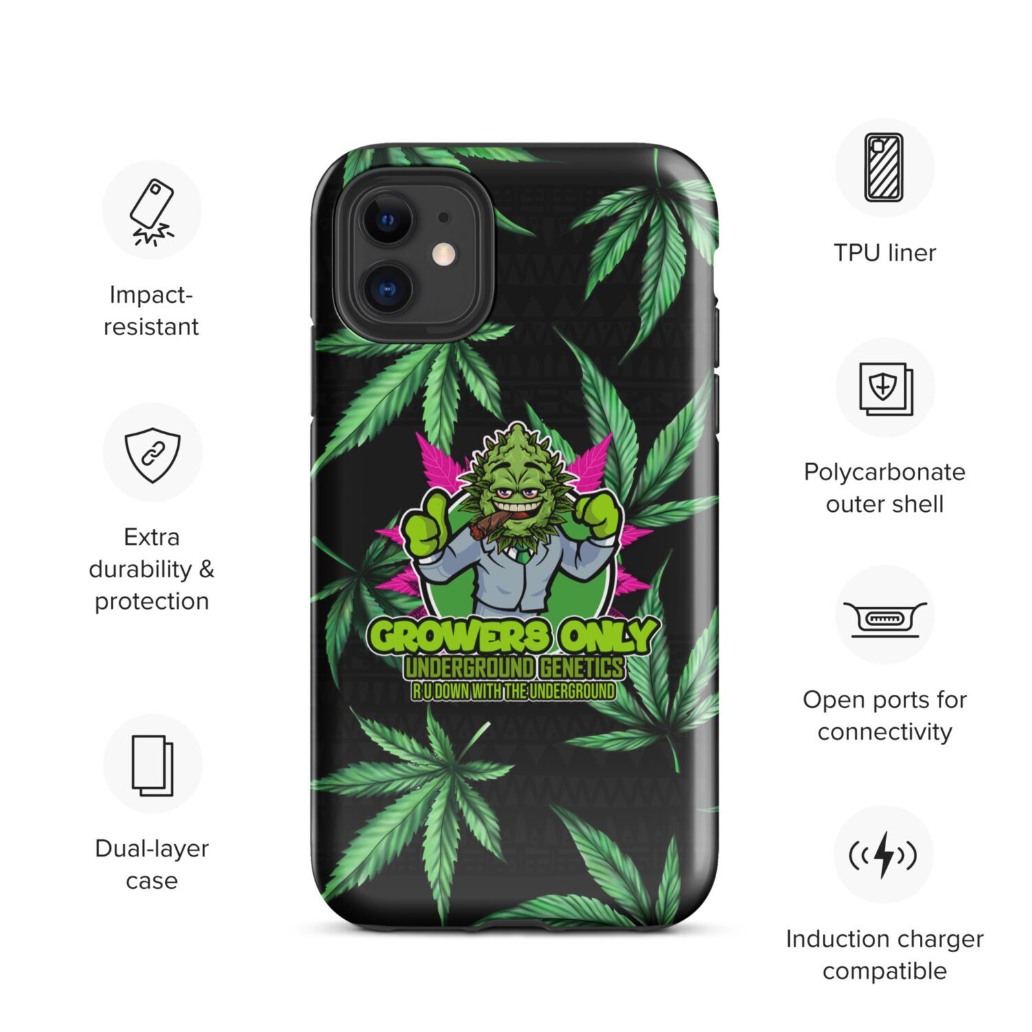 New Growers Tough Case for iPhone® - Image 2