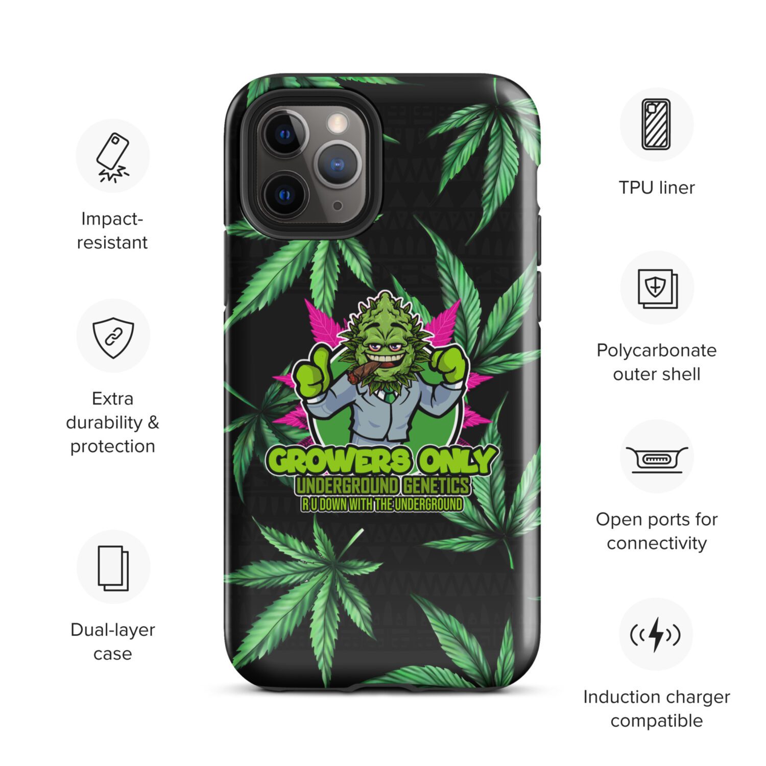 New Growers Tough Case for iPhone® - Image 4