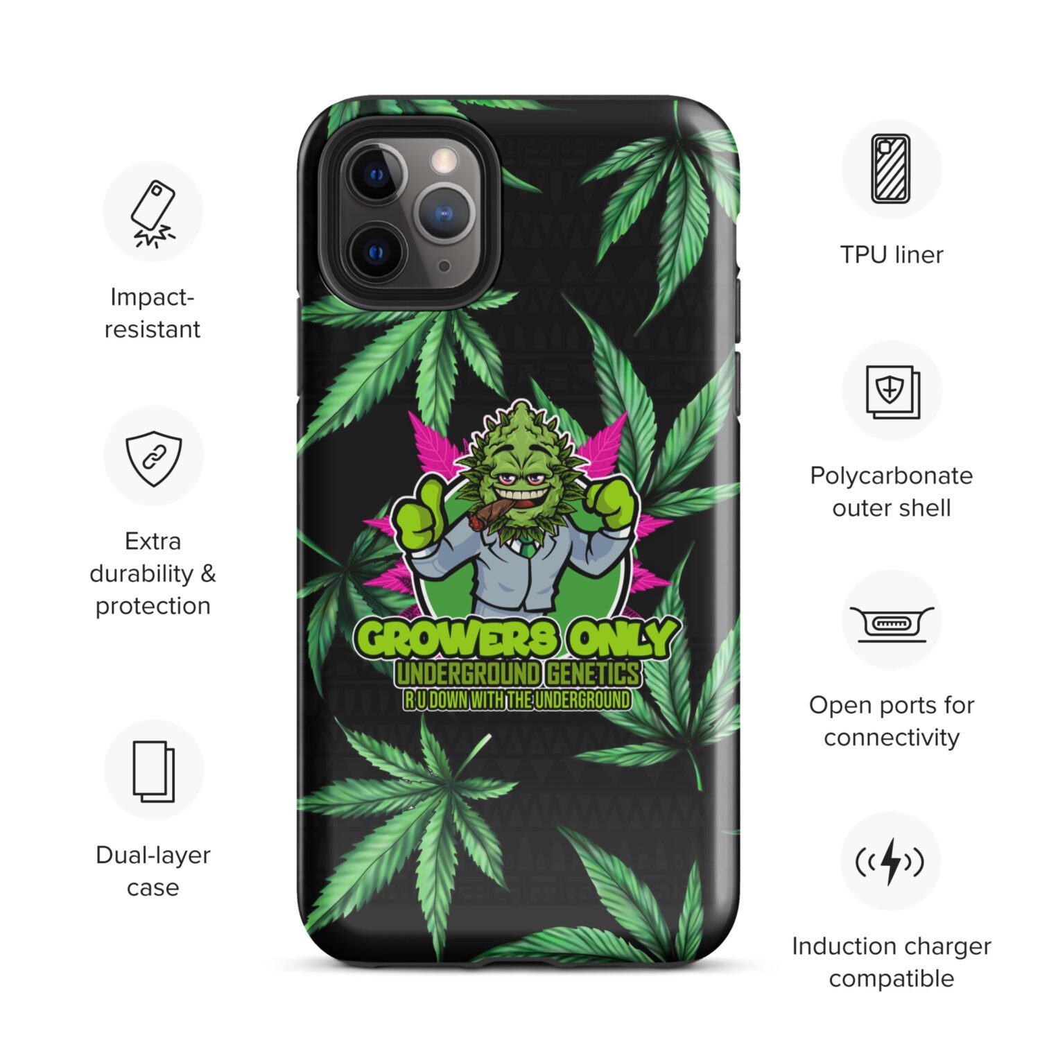 New Growers Tough Case for iPhone® - Image 6