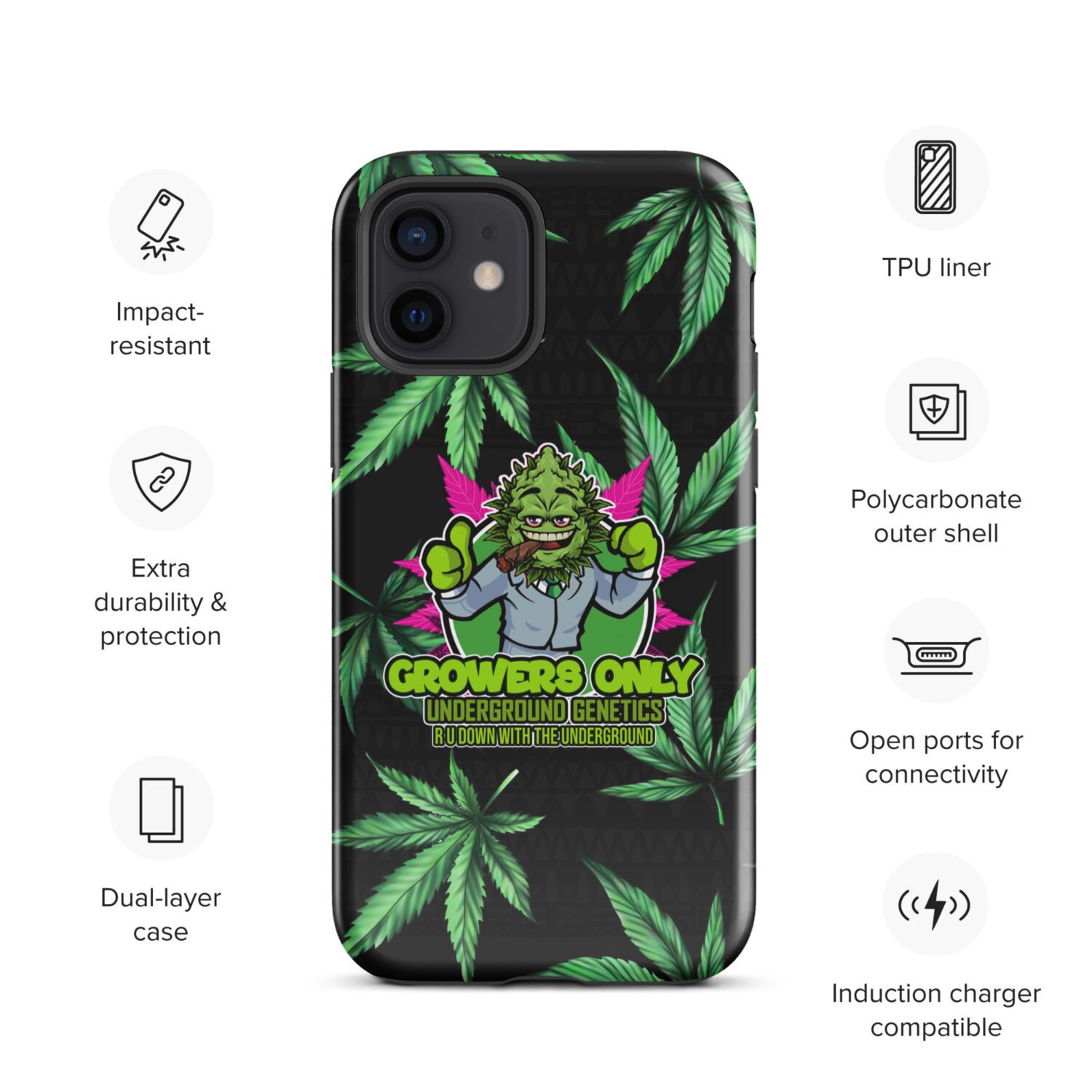 New Growers Tough Case for iPhone® - Image 9