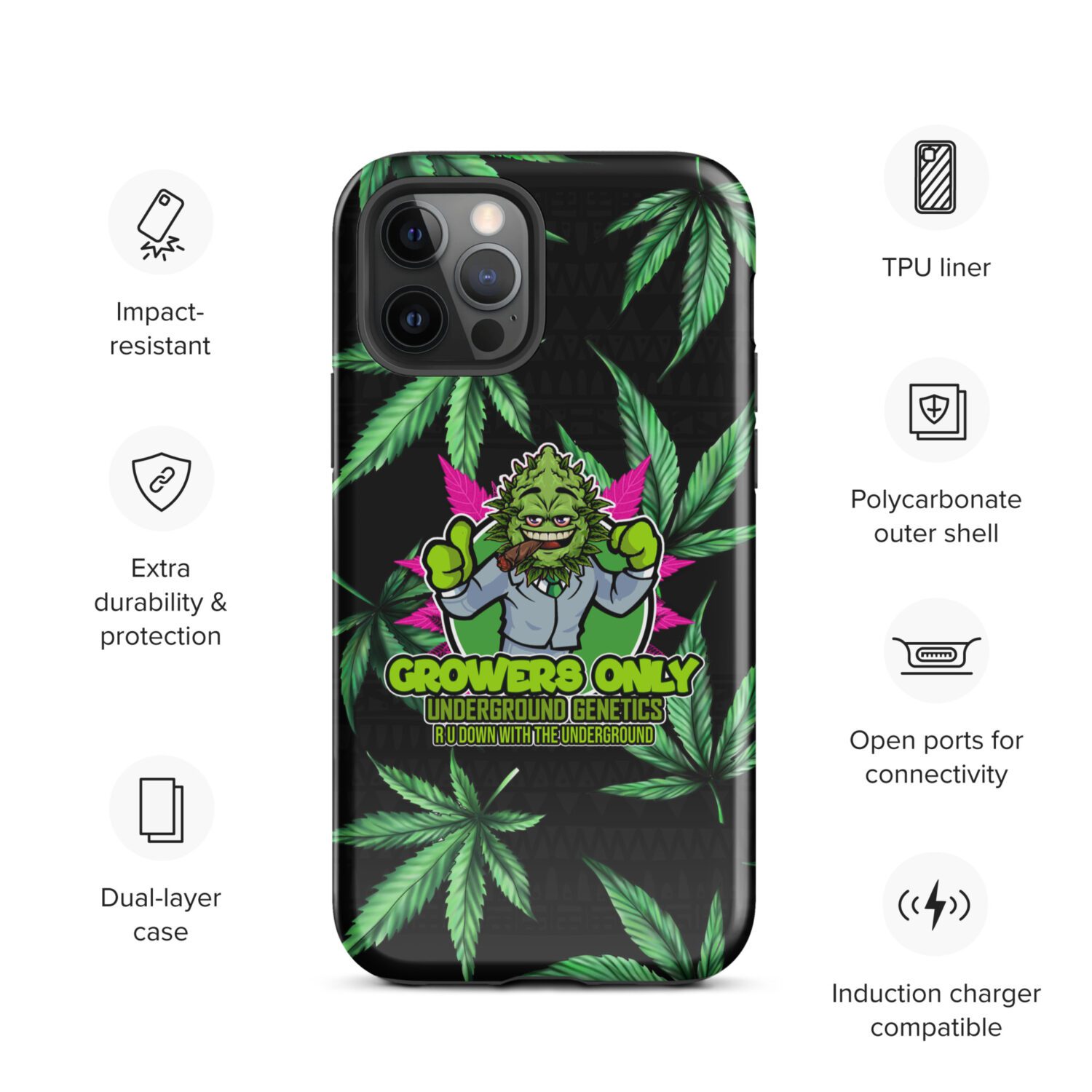 New Growers Tough Case for iPhone® - Image 11