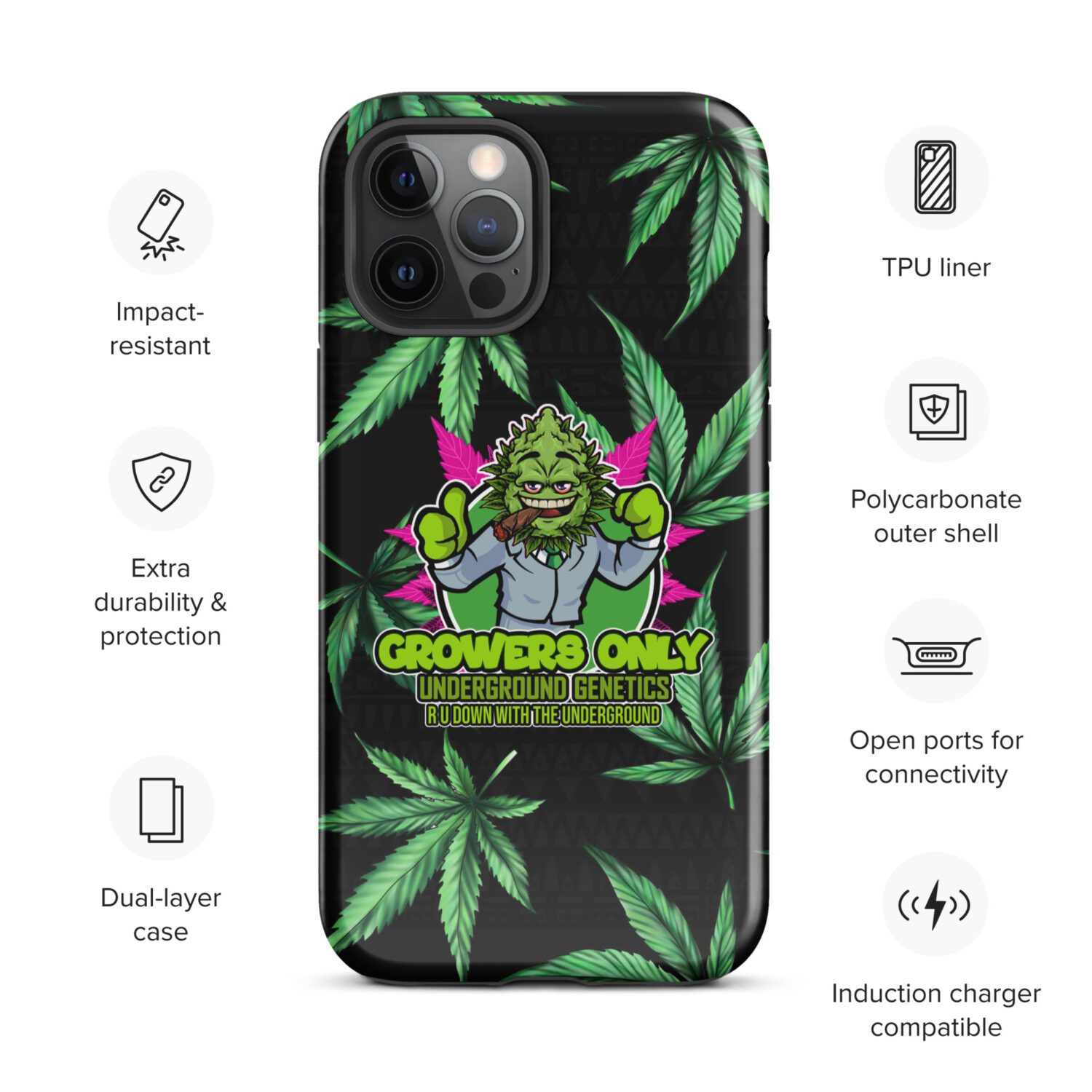 New Growers Tough Case for iPhone® - Image 13