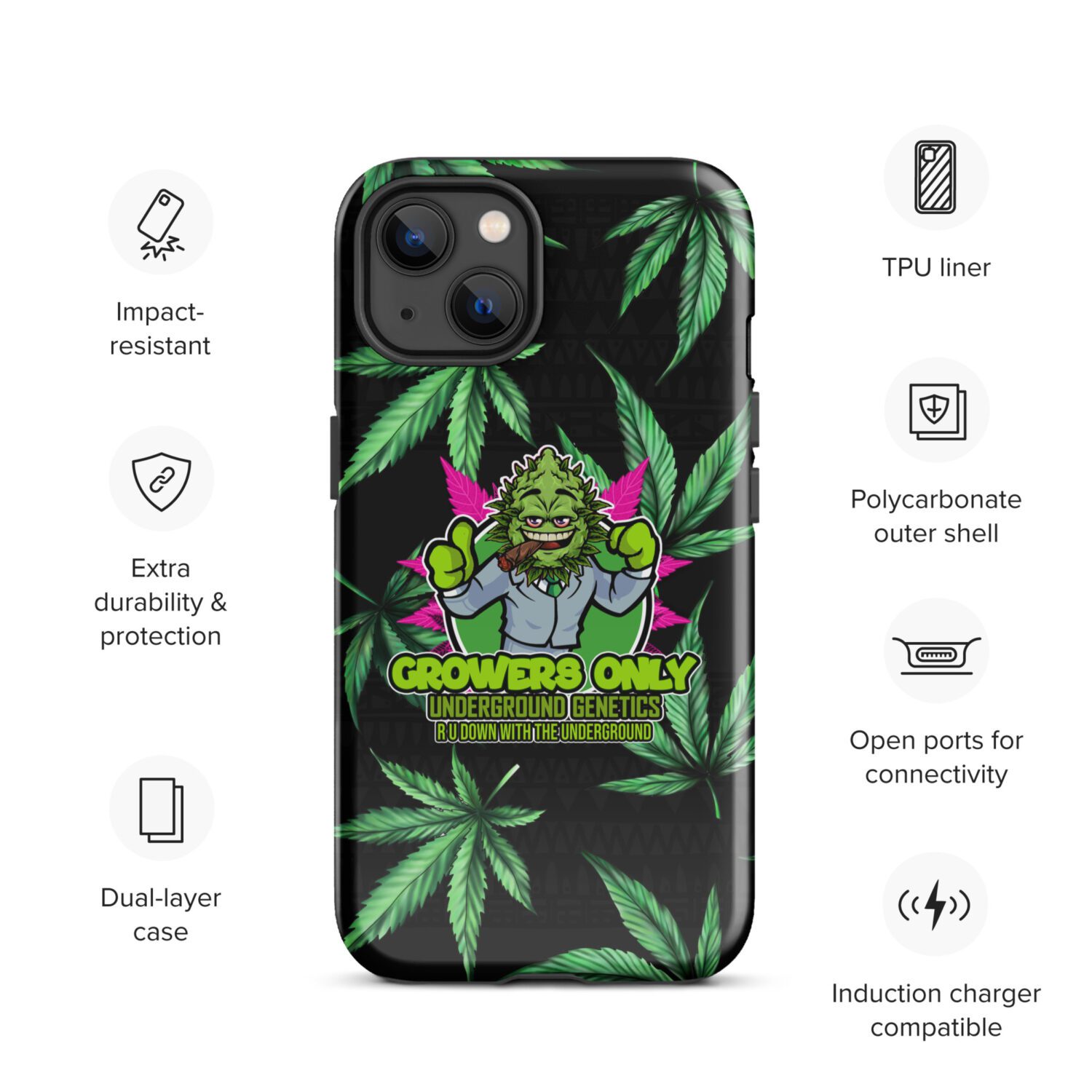 New Growers Tough Case for iPhone® - Image 17