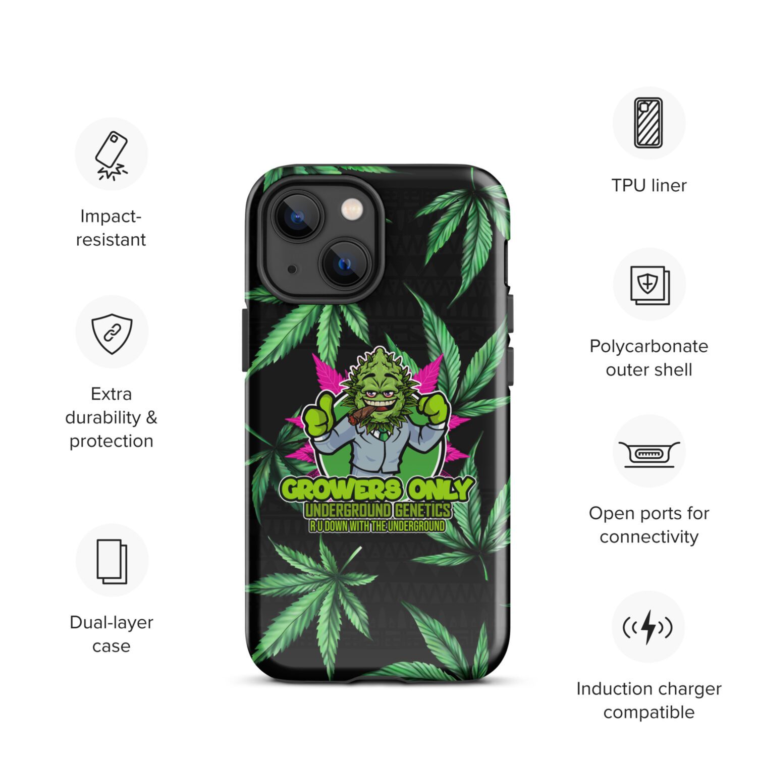 New Growers Tough Case for iPhone® - Image 15
