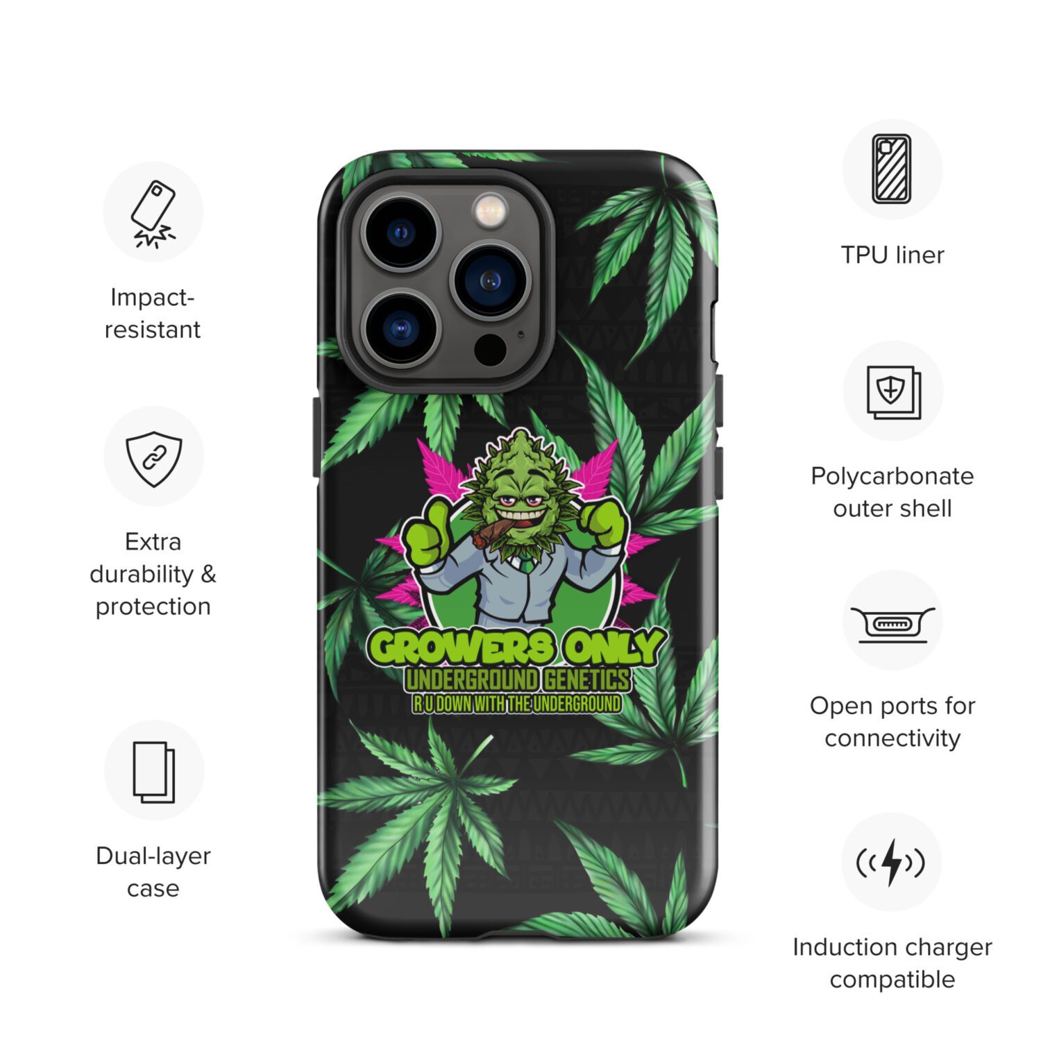 New Growers Tough Case for iPhone® - Image 19