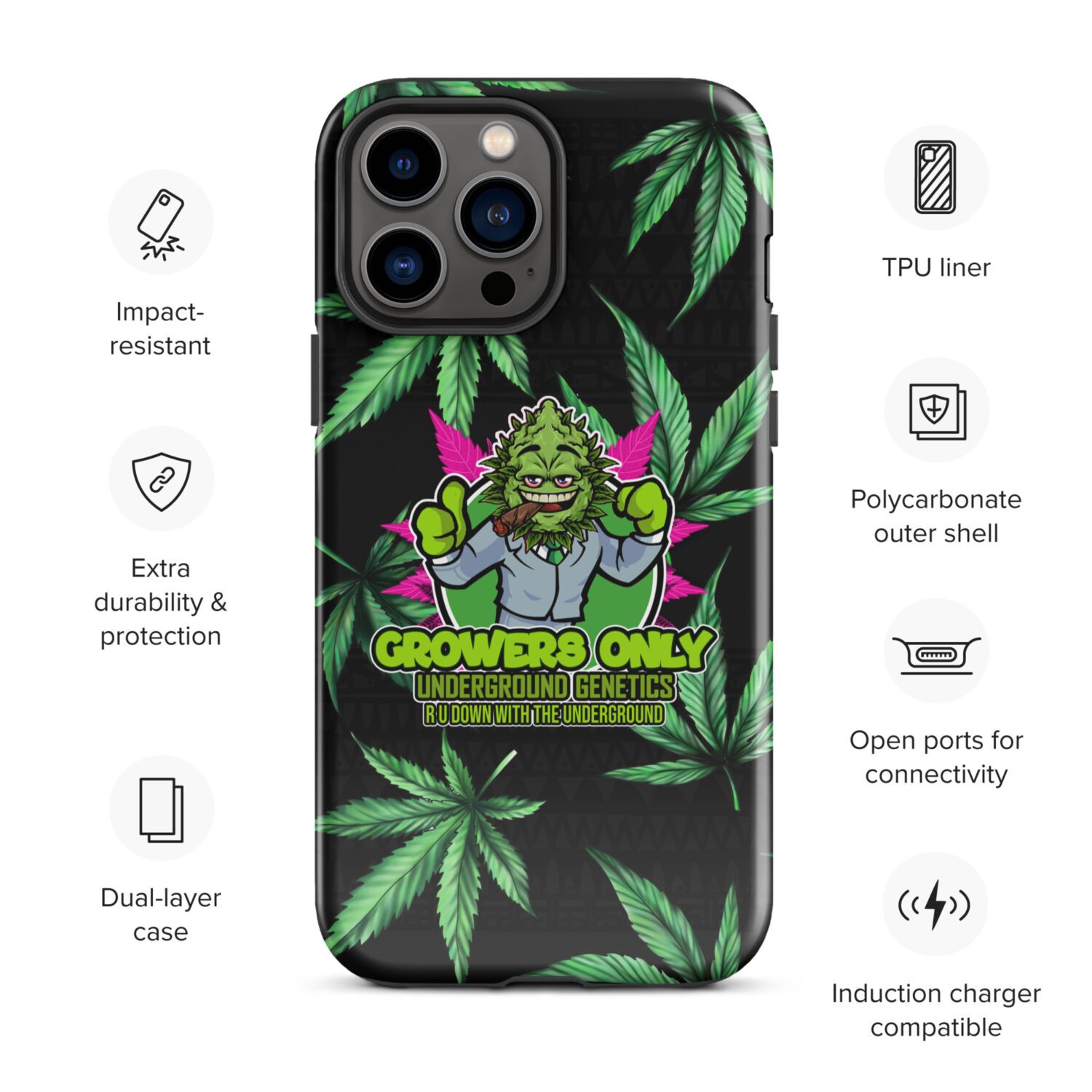 New Growers Tough Case for iPhone® - Image 21