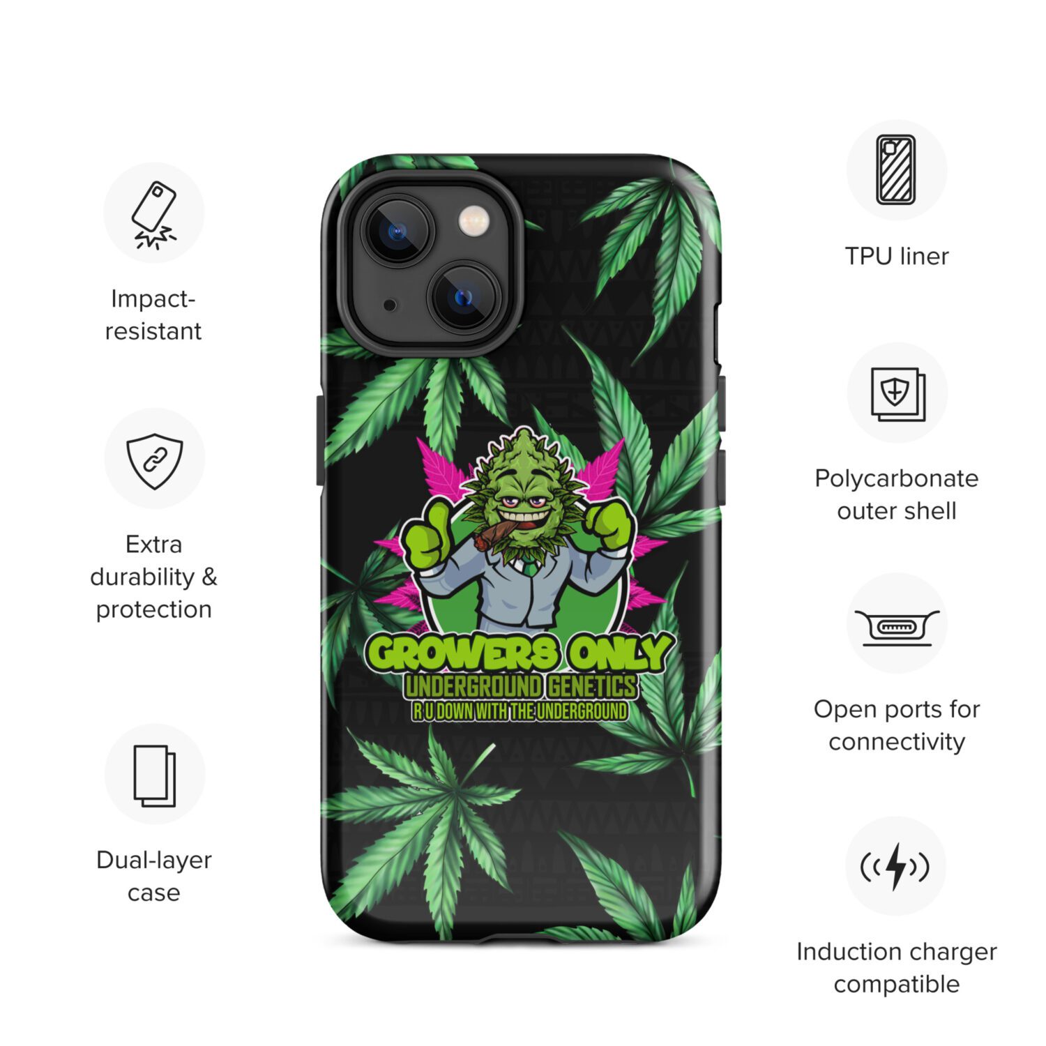 New Growers Tough Case for iPhone® - Image 23