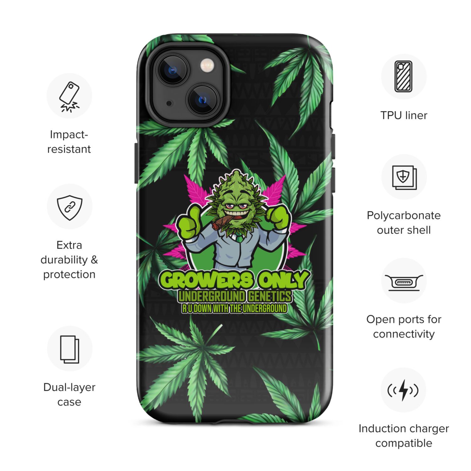 New Growers Tough Case for iPhone® - Image 25