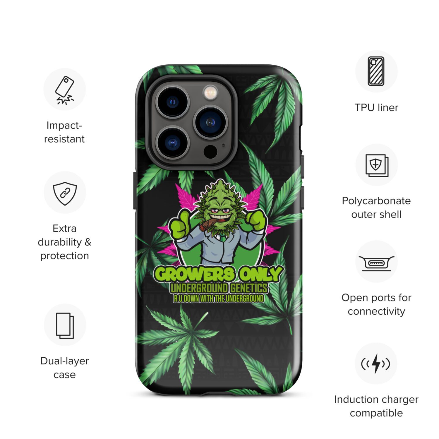 New Growers Tough Case for iPhone® - Image 27