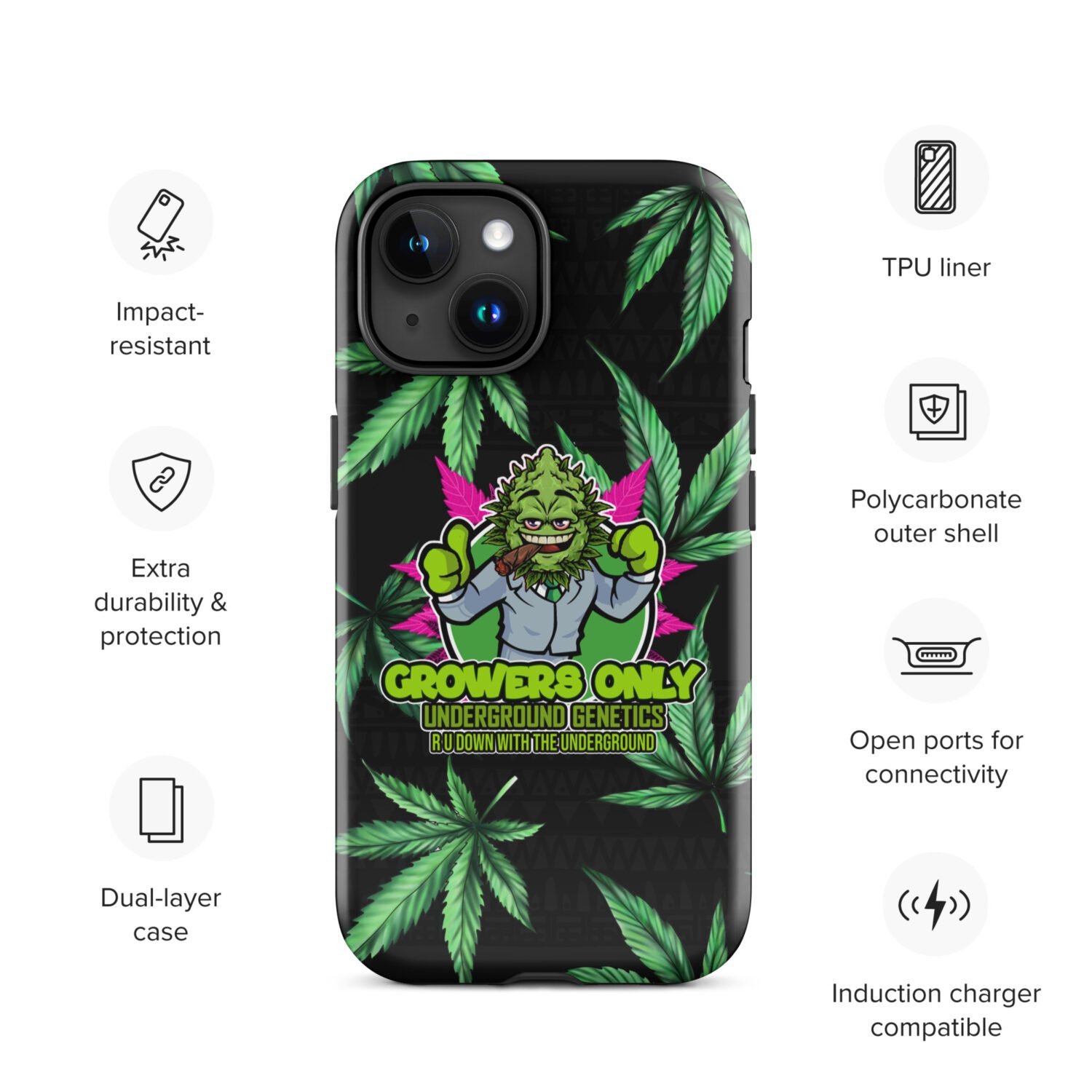 New Growers Tough Case for iPhone® - Image 31