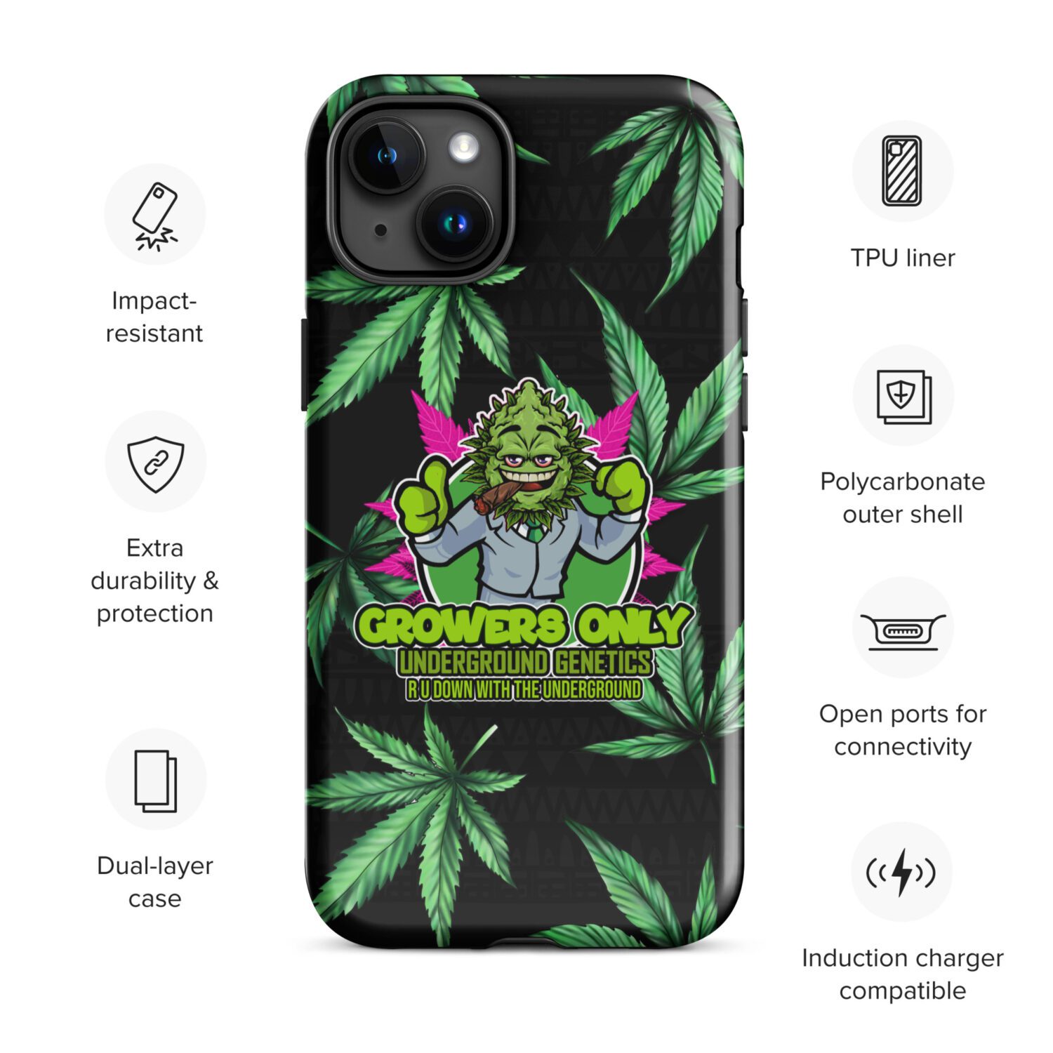 New Growers Tough Case for iPhone® - Image 33