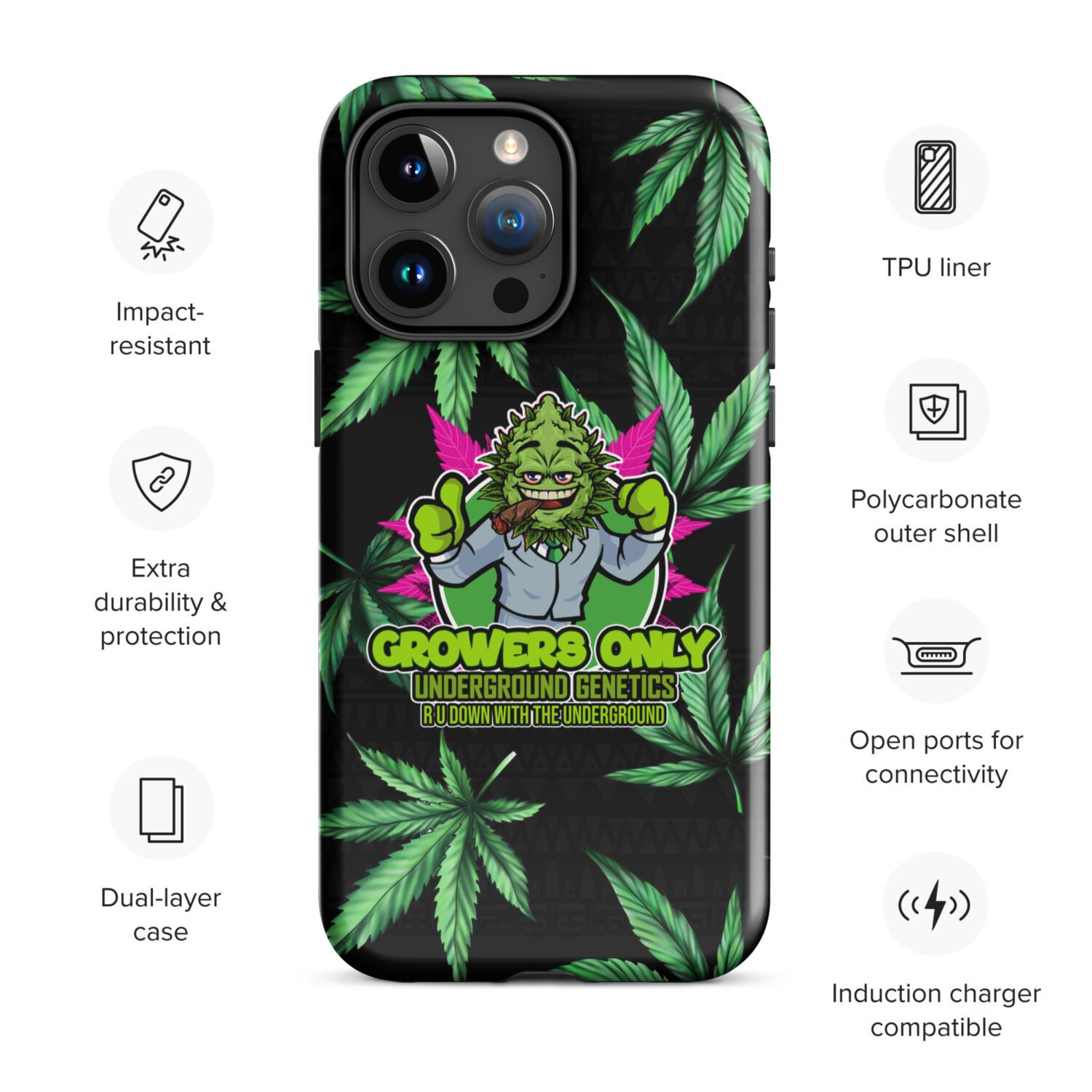New Growers Tough Case for iPhone® - Image 37