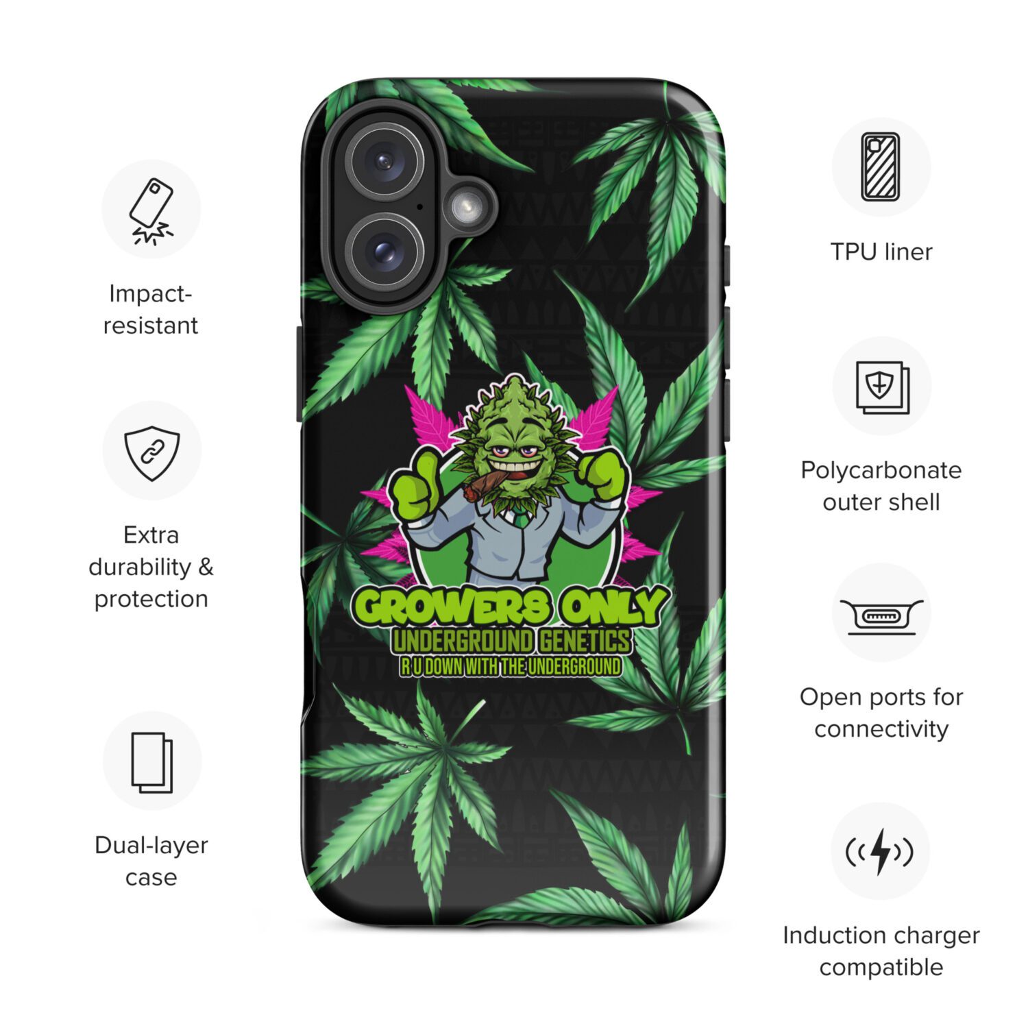 New Growers Tough Case for iPhone® - Image 41