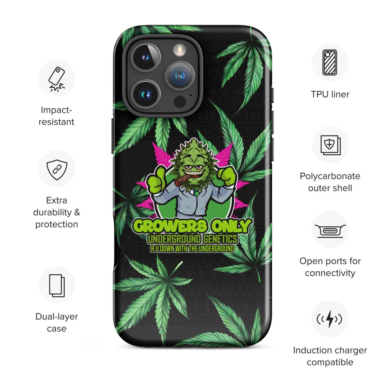 New Growers Tough Case for iPhone® - Image 45