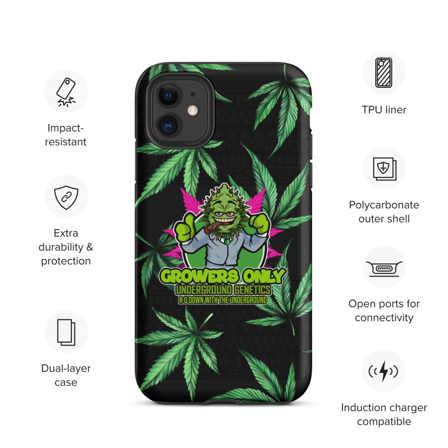 New Growers Tough Case for iPhone® - Image 3