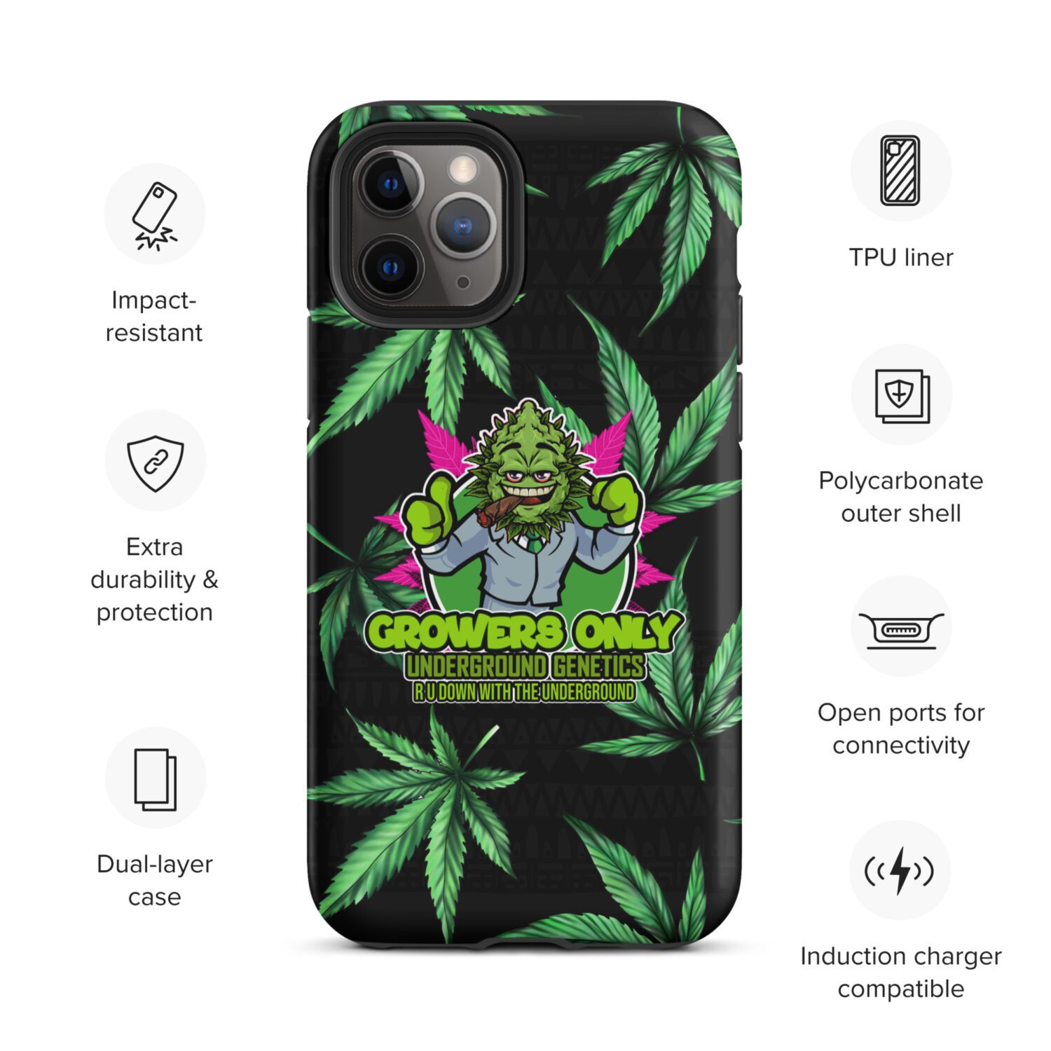 New Growers Tough Case for iPhone® - Image 5