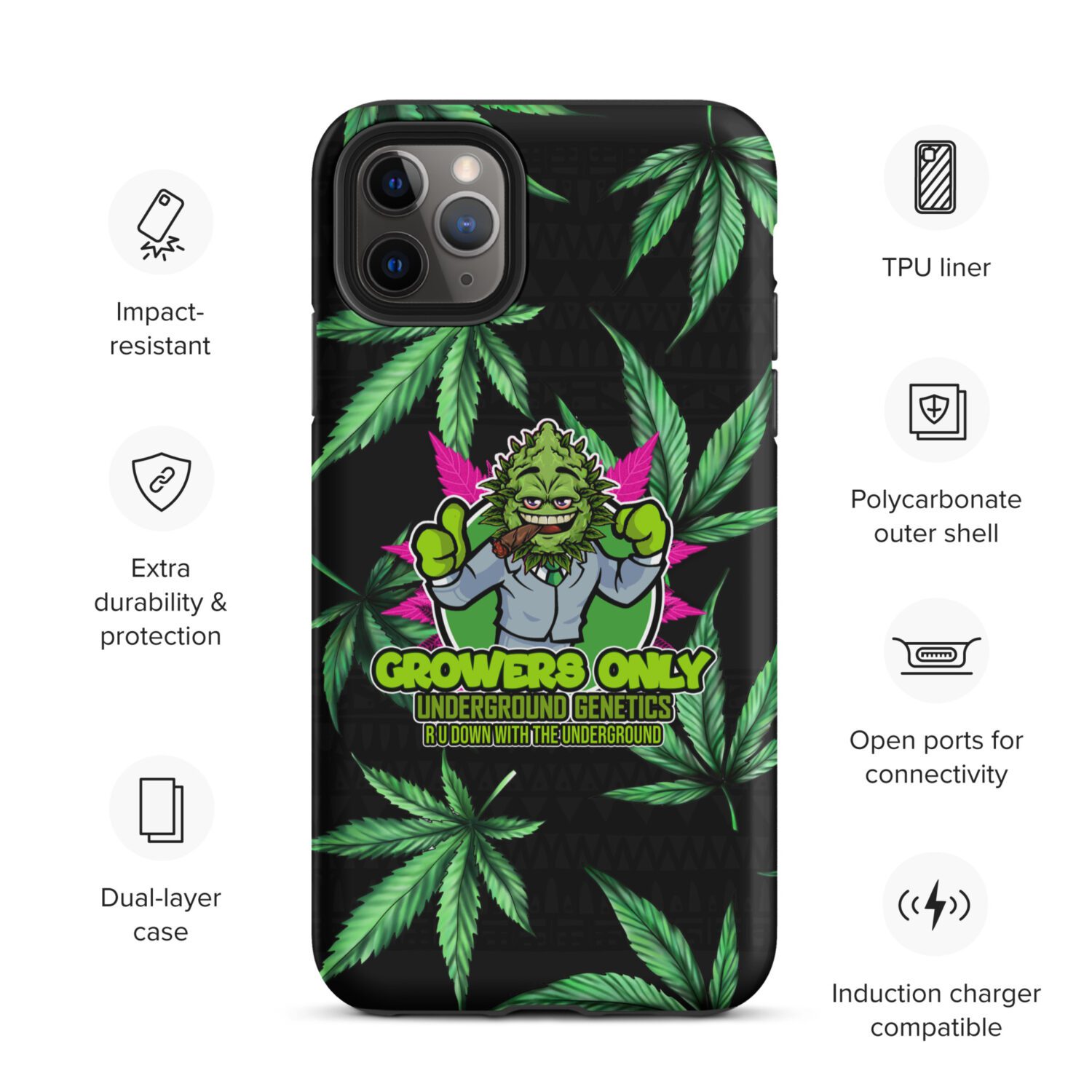 New Growers Tough Case for iPhone® - Image 7