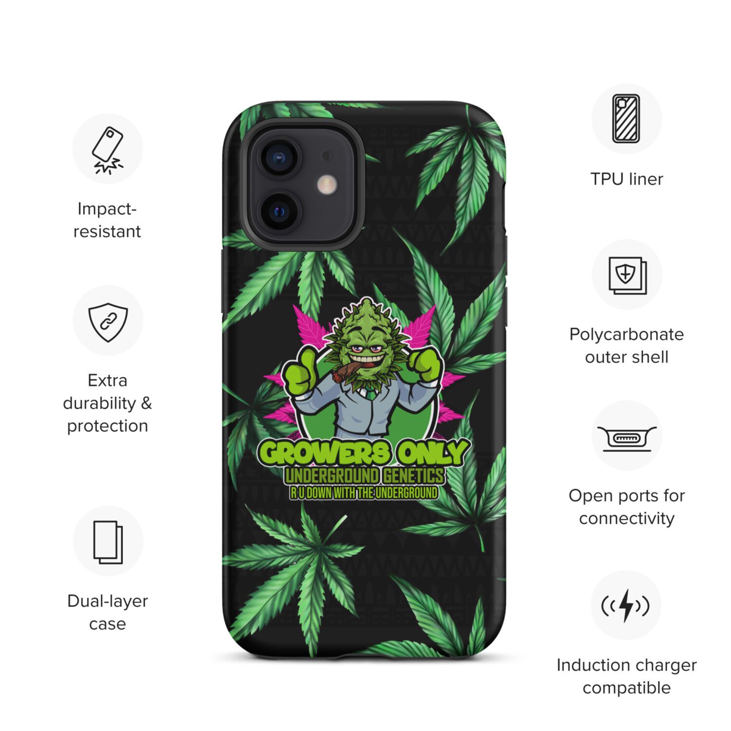 New Growers Tough Case for iPhone® - Image 10