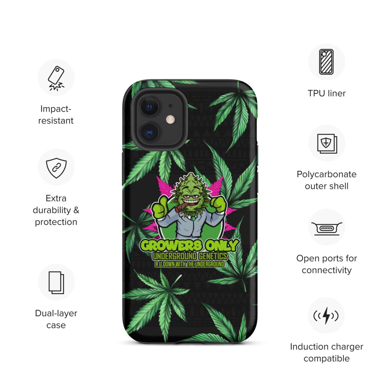 New Growers Tough Case for iPhone® - Image 8