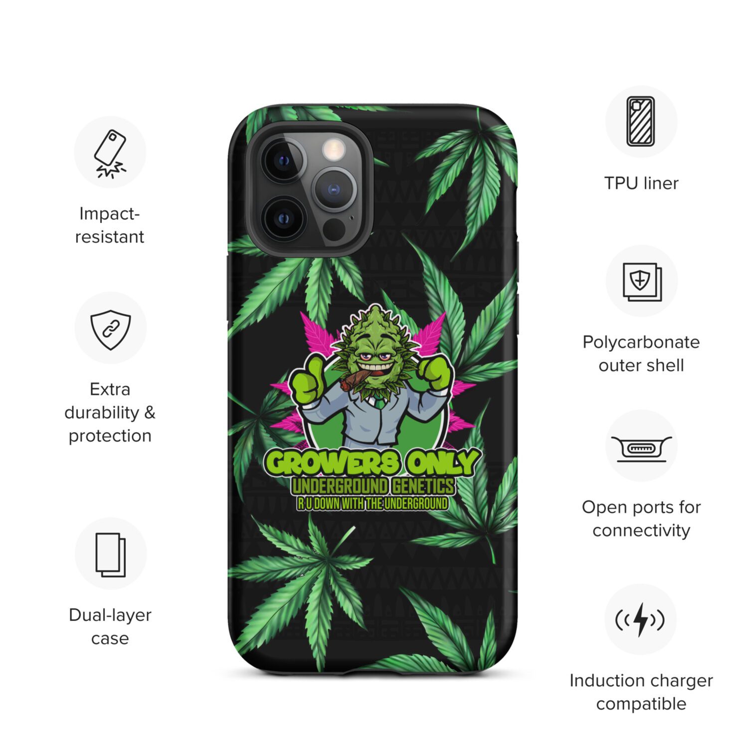New Growers Tough Case for iPhone® - Image 12