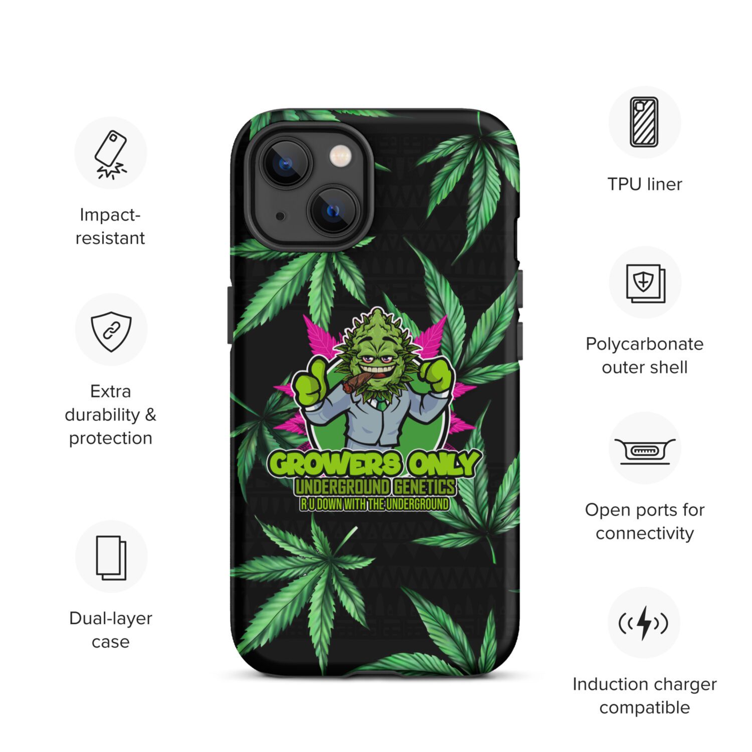 New Growers Tough Case for iPhone® - Image 18