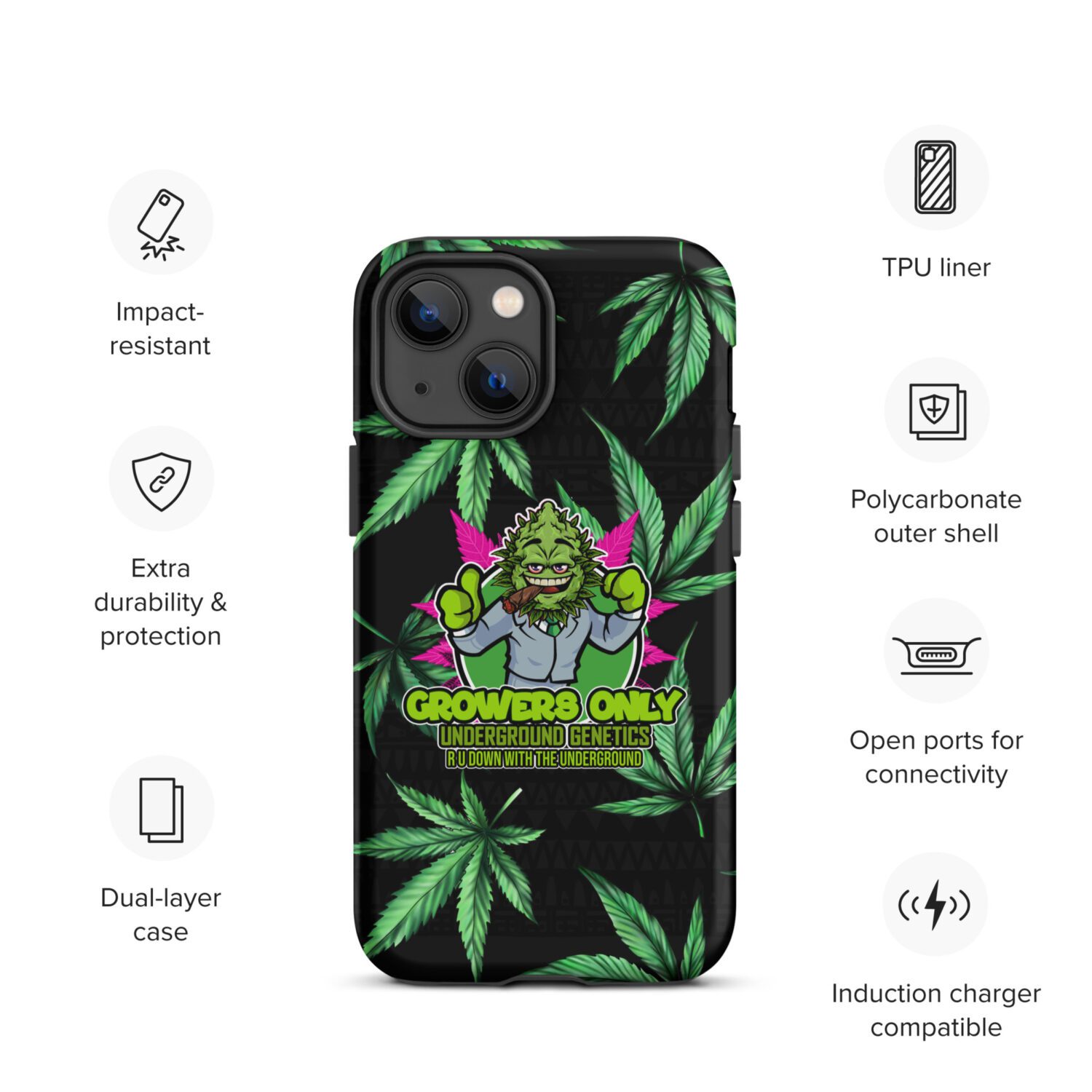 New Growers Tough Case for iPhone® - Image 16