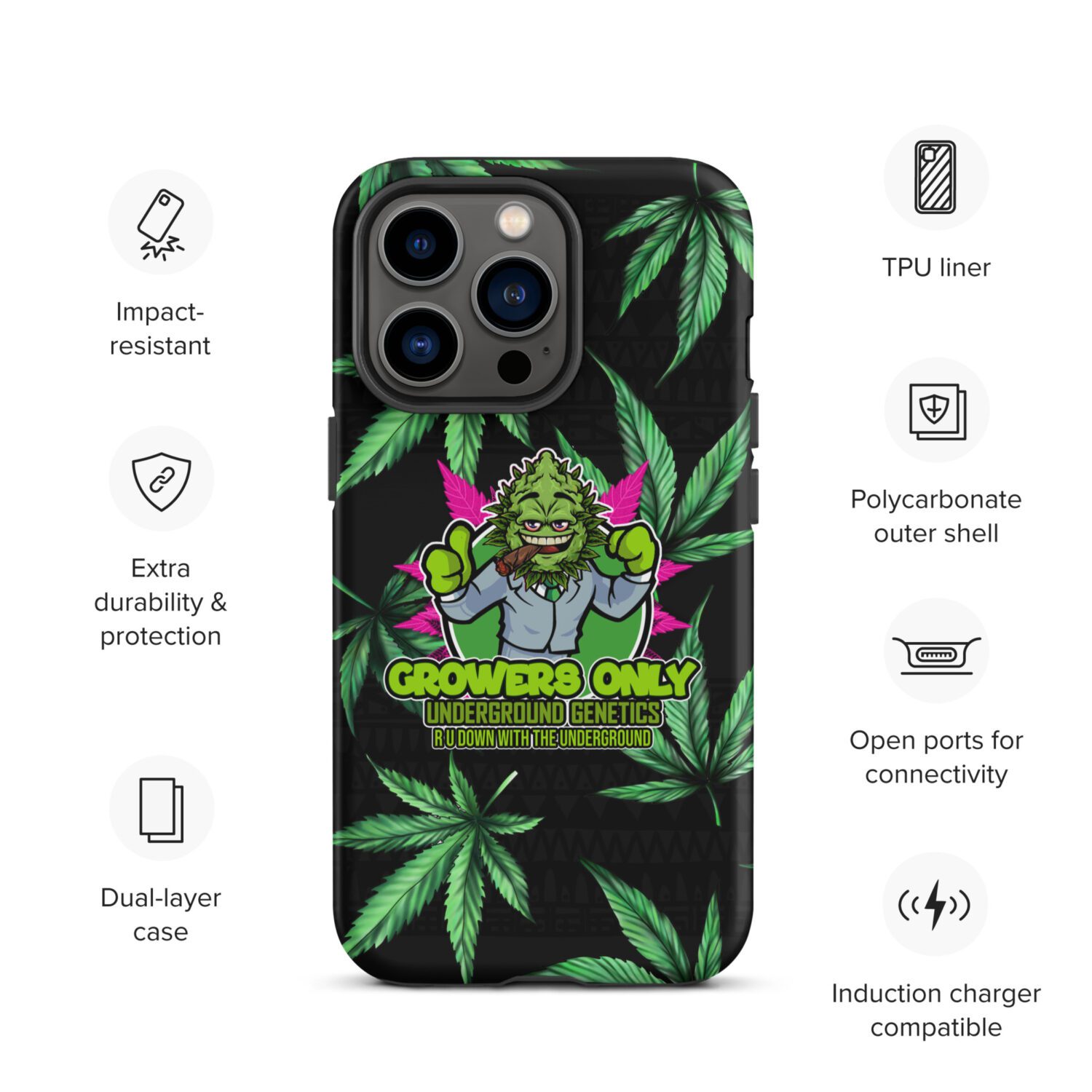 New Growers Tough Case for iPhone® - Image 20