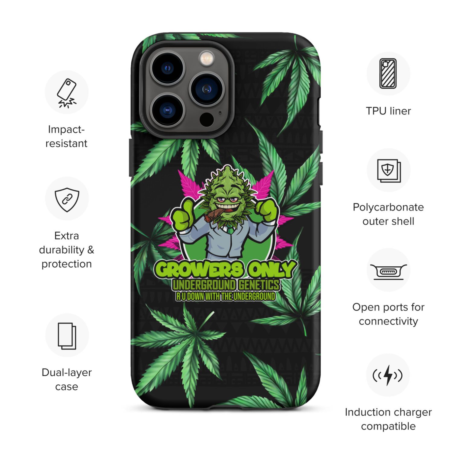 New Growers Tough Case for iPhone® - Image 22