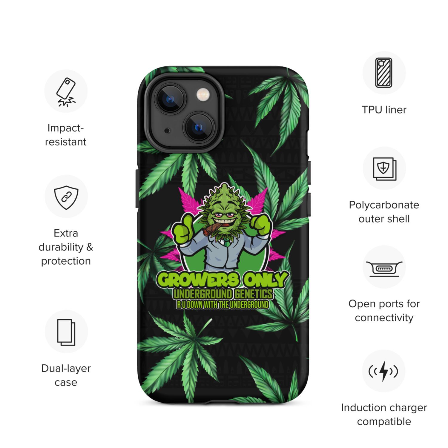 New Growers Tough Case for iPhone® - Image 24