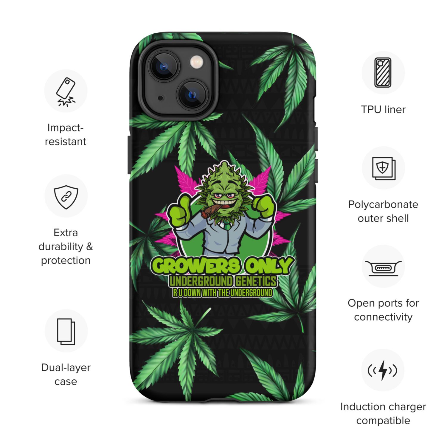 New Growers Tough Case for iPhone® - Image 26