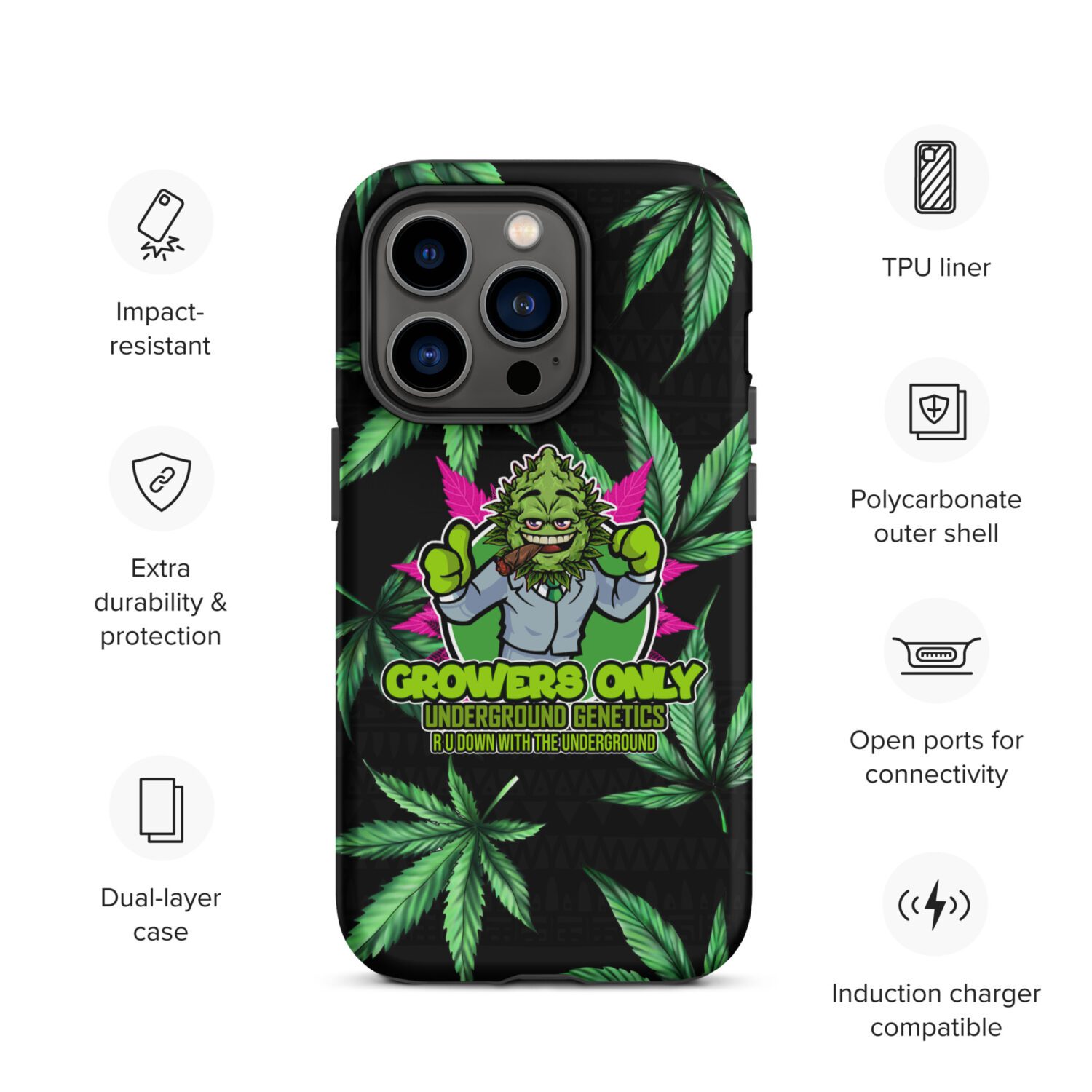 New Growers Tough Case for iPhone® - Image 28