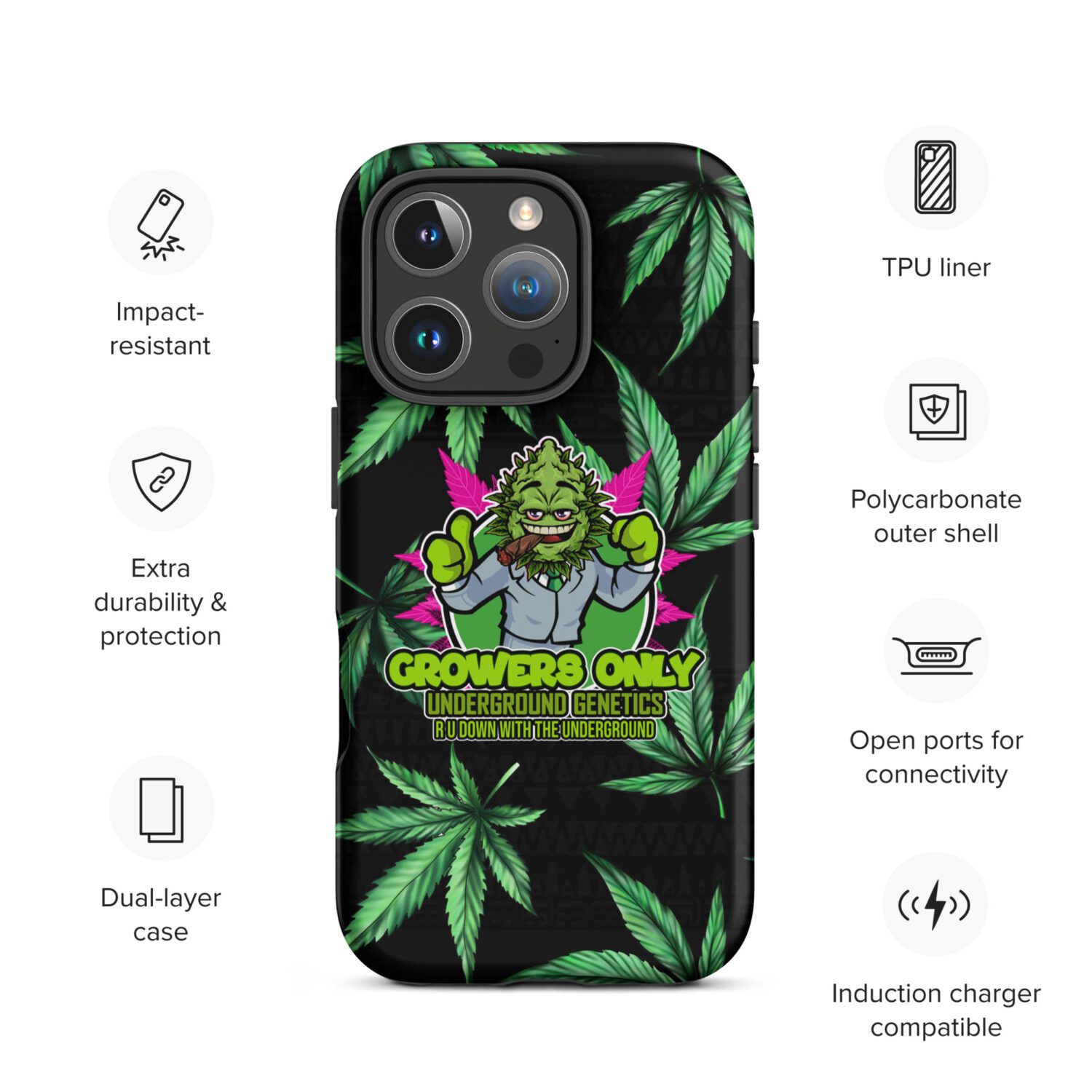 New Growers Tough Case for iPhone® - Image 44